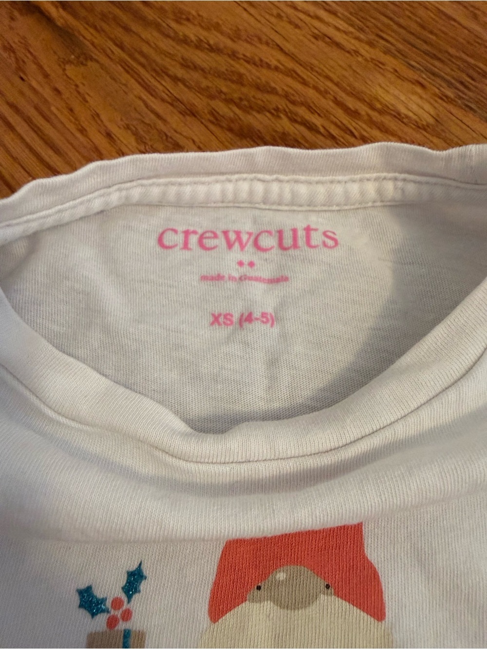 Crewcuts Girls Gnome for the Holidays Long Sleeve T Shirt Size XS (4-5) - Picture 6 of 7